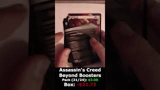 mtg Assassins Creed Booster Box Opening Part 11 of 12 [upl. by Jobi]