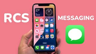 How To Use RCS Messaging on iPhone [upl. by Aimas814]