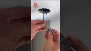 Quick installation method of downlight downlightsportlight electricalelectric [upl. by Oniliuqnart]