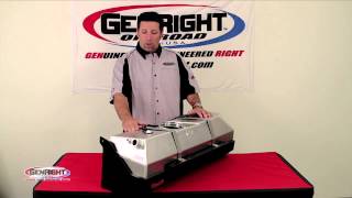 GenRight  Comp Crawler Jeep Fuel Tank [upl. by Eelnayr]