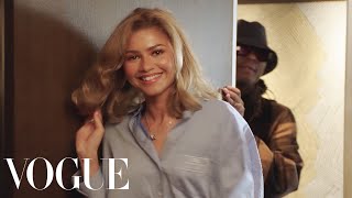 Zendaya Gets Ready for the Challengers Premiere  Vogue [upl. by Ffilc]