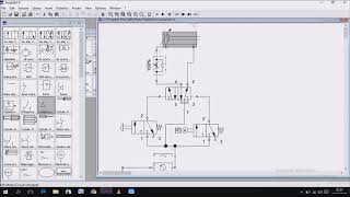 VIDEO FLUIDSIM FULL PNEUMATIK SEMI OTOMATIS 1 [upl. by Cointon231]