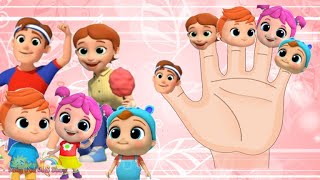 ♫ Finger Family Little Angel 💖Nursery Rhymes kids songs children music [upl. by Cutty]