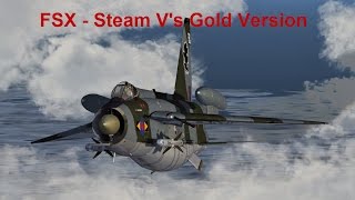 FSX Steam Vs FSX Gold [upl. by Carman]