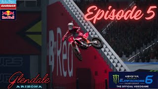 Glendale Triple Crown Supercross 6 S3 E5 [upl. by Novyert419]