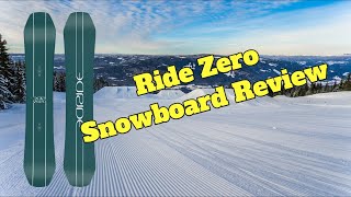 The 2024 Ride Zero Snowboard Review [upl. by Mick133]