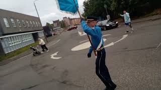 Thornliebank and Pollokshaws LOL28 part 2 572024 glasgow loyalist orangewalk [upl. by Lobel]