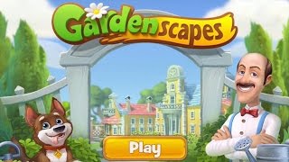 Gardenscapes  New Acres Gameplay FREE APP IOSAndroid By Playrix [upl. by Ahsaetan]