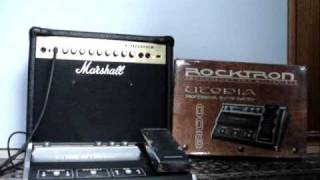 Rocktron G100 Utopia Marshall VS30R Demo [upl. by Eenaffit898]