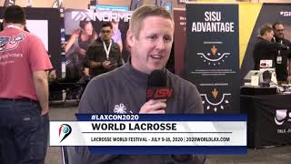 2020 LaxCon Interview Michael Kennedy Ireland Lacrosse  US Lacrosse LaxCon [upl. by Rodi]