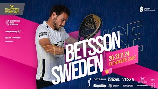 PADEL BETSSON FIP RISE VI – ROUND OF 16 LIVE from Centre Court  MultiAngle [upl. by Gnal]