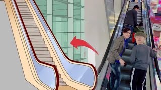 Escalator fear in koko saleem afridi Video [upl. by Zsolway]