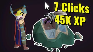 500K Mining XP a Day 95 AFK Method OSRS [upl. by Gudren]