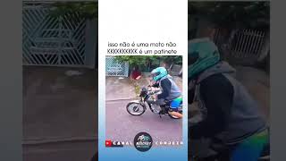 ISSO É UMA MOTO UM PATINETE  KKKKKKKKKKKK motovlogs ckmotovlogs [upl. by Aicemak]