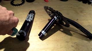 APS Crankset Install [upl. by Ysor]