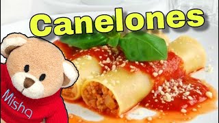 Cómo Hacer Canelones De Carne Al Horno Receta Muy fácil y Rica [upl. by Noiroc]