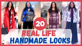 Fun HANDMADE looks in REAL LIFE More than 20 looks ft Itch to Stitch Anniversary sale [upl. by Odele]