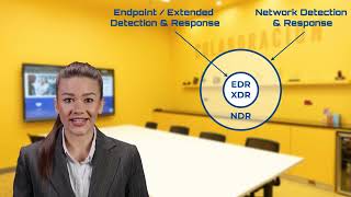 ¿Conoce la diferencia entre EDR XDR NDR y MDR [upl. by Ahsiuqram]