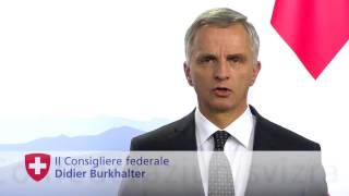 Naturalizzazione agevolata degli stranieri della terza generazione  D Burkhalter [upl. by Holihs53]