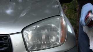 Cleaning Headlights with Toothpaste [upl. by Portwine]