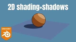 How to make any 3D object look 2D in BlenderSimple toon shader tutorial [upl. by Suiratnod]