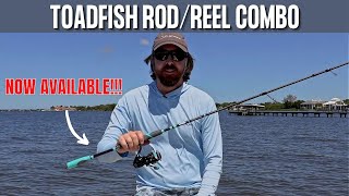 Toadfish Fishing Rod amp Reel Customizable Combos NOW In Our Shop [upl. by Ilenna801]