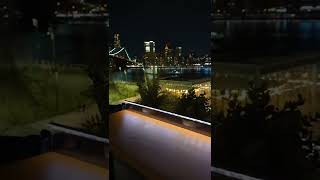 Balcony table with Solar Led Light Bar and Pot Shelf Attachable to your balcony or deck railing [upl. by Atilem]