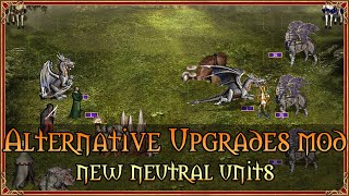 Alterantive Upgrades mod update with new creature banks and new unseen neutral units [upl. by Tien]