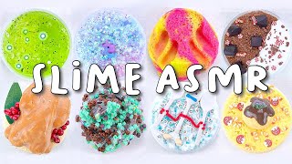 HUGE CRUNCHY SLIME COLLECTION 1 HOUR SLIME ASMR ✨ [upl. by Aninaig488]