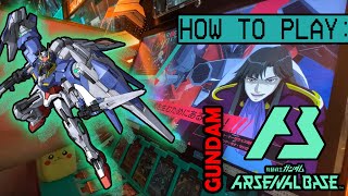 How To Play Gundam Arsenal Base Japan Exclusive [upl. by Emelita]