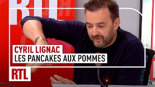 Cyril Lignac  pancakes aux pommes [upl. by Paryavi912]