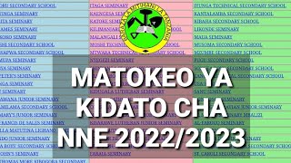 Matokeo ya kidato cha NNE 20222023  FORM 4 NECTA RESULTS 2022 [upl. by Vaclava]