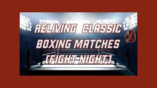 RELIVING CLASSIC BOXING MATCHES FIGHT NIGHT PRYOR VS ARGUELLO [upl. by Assilak]