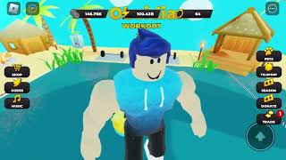 1 Million Strength In Strongman Simulator 💪  Roblox [upl. by Hallimaj]