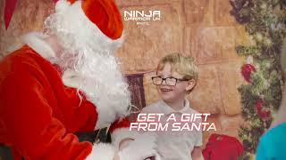 Santa Meet and Greet Ninja Warrior UK Bristol [upl. by Bowe954]