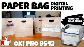 Personalized Paper Bag Printing Machine [upl. by Sinnard992]