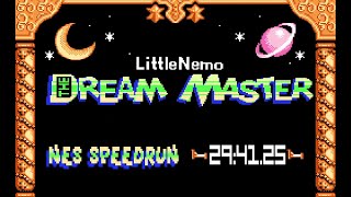 Little Nemo The Dream Master Speedrun  NES Any  294125 [upl. by Gorey]