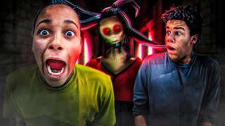 Brother amp Sister PLAY SCARIEST GAME EVER [upl. by Prochoras]