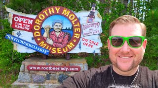 ROOT BEER LADY of MINNESOTA  DOROTHY MOLTOR MUSEUM amp Home Cabin ELY [upl. by Neirrad673]