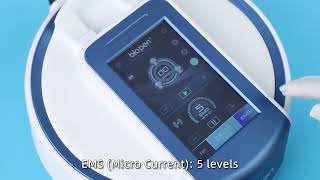 Radio Frequency  Microcurrent  Blue Light Lifting massage Beauty Equipment BIO PEN T6 video [upl. by Ramraj655]