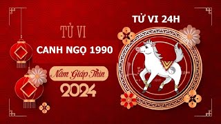 Tử vi tuổi Canh Ngọ nam mạng nữ mạng 1990 năm 2024 Nam có quý nhân phù trợnữ cẩn thận với tai họa [upl. by Musa686]