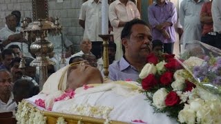 Funeral of V M Oommen Karikottu Mavelikara [upl. by Miriam]