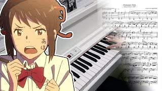 Kataware Doki FB Piano Anime Ver [upl. by Boehike]