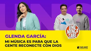 Glenda García Mi música es para que la gente reconecte con Dios  CVCLAVOZ EN VIVO [upl. by Ennoved]