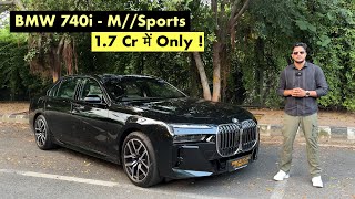 All New Bmw 740i M Sport Detailed Review Interior Features amp Performance  On Road Price [upl. by Blockus]