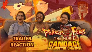 Phineas and Ferb The Movie Candace Against The Universe  Official Trailer  Disney Reaction [upl. by Wawro]