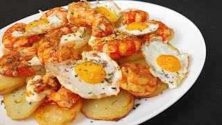 gambas al pilpil 💃 tienes que probar ésta receta [upl. by Esnofla]