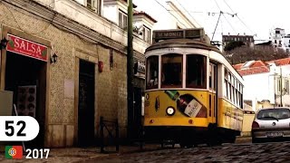 The best of Lisbon tramway Winter 20172018 [upl. by Riddle]