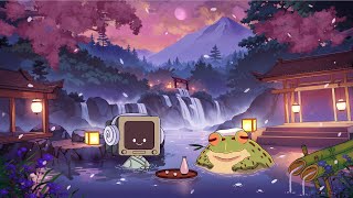 chill Onsen day  calm your anxiety relaxing music  lofi hip hop mix  aesthetic lofi [upl. by Nedrob]