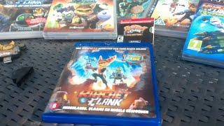 Ratchet amp Clank Movie BluRay Unboxing  My RampC Collection [upl. by Carol]